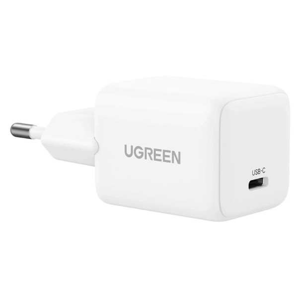 Фото - Сетевое зарядное устройство UGREEN X513 USB-C 30W QC4.0 PD3.0 GaN Fast Charger White (65009)